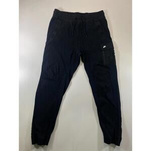 Nike Black Cargo Jogger Pants with Zipper Pocket